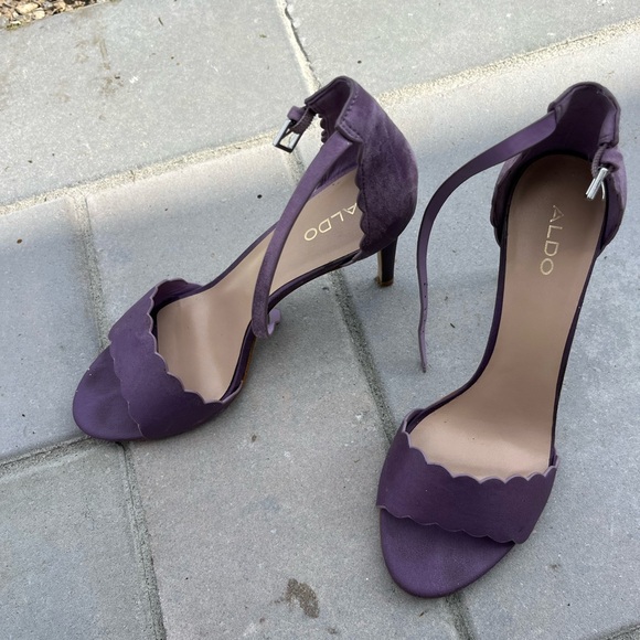 Aldo Purple Heels - 8.5 size - Picture 2 of 7